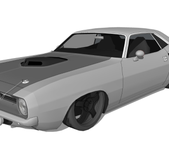 超精细汽车模型 道奇 Hemi Power_SU2015